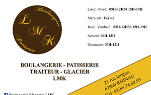 Reportage sur notre nouveau Sponsor Boulangerie LMK Rhinau