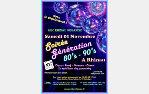 SOIRÉE GÉNÉRATION 80'S 90'S 