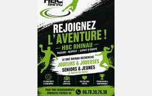 Recrutement Saison 2026/2027