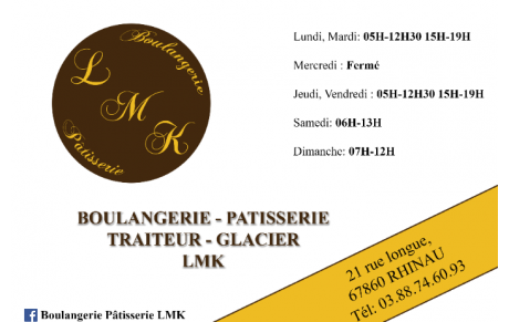 Reportage sur notre nouveau Sponsor Boulangerie LMK Rhinau