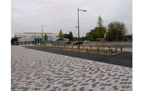 Réouverture du parking de la salle