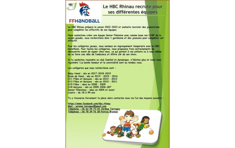 Nous recherchons 